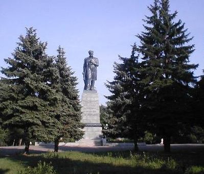 Пам'ятник Т.Г.Шевченку у Запоріжжі.